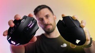 Corsair Scimitar Elite Wireless vs Redragon M913: Which Is the Best MMO Mouse?