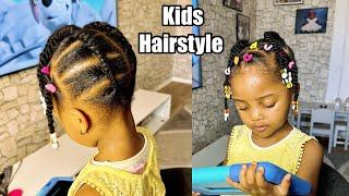 KIDS HAIRSTYLE on a 4C hair