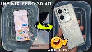 Infinix ZERO 30 4G Water Test | iP54 Waterproof Test Infinix Zero 30 4G