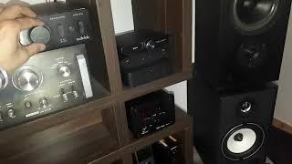 AUDIOLAB 8000A + AXIOM AUDIO SPEAKERS