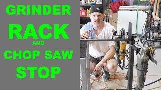 MAKING A STOP BLOCK STAND FOR MY CHOP SAW