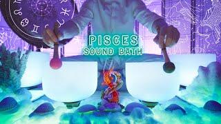 ️ Pisces Sound Bath  Astrology meditation music  Water Sign