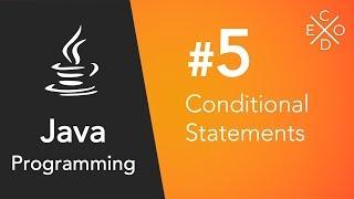 Java Programming #5 - Conditional Statements