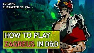 How to Play Zagreus in Dungeons & Dragons (Hades Build for D&D 5e)