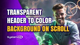 Divi Theme Pro Tip: Make Your Divi Header Change from Transparent to Solid on Scroll!