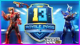 Season 13 All Rewards || Royal Pass + Tier Rewards Leaks || Pubg Mobile