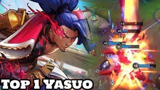 Wild Rift Yasuo - Top 1 Yasuo Gameplay Rank Master Season 13