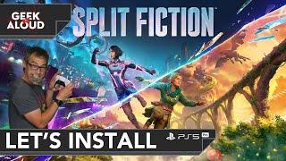 Let's Install - Split Fiction [PlayStation 5 Pro] #gaming