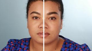 Women Try Foam Foundation