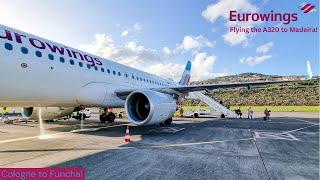 TRIP REPORT / Amazing visual approach! / Cologne Bonn to Funchal (Madeira) / Eurowings Airbus A320