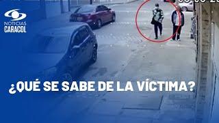 Caso de sicariato en Bogotá quedó en video: imágenes son impactantes