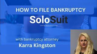 Attorney Tips: How to File Bankruptcy