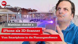 3D-Aufmaß per Smartphone | Polycam & Lidar-Technologie | Matthias checkt's für Schreiner & Tischler