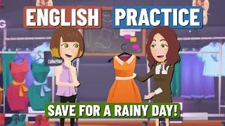 Practice English Speaking with Daily Conversation | Shadowing Practice for Shopping