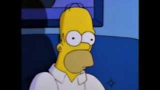 Homer Simpson Watches Twin Peaks
