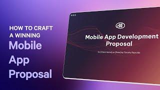 How to Craft a Winning Android App Proposal (+ Free Template)