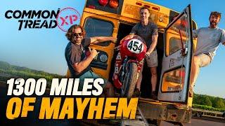 We Built a Vintage Race Bike in a School Bus | Common Tread XP