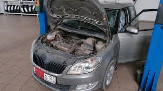 Вода в багажнике Skoda Fabia, как устранить