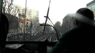 Paris-Metro 2 (Cabin view) Stalingrad-Jaures-Colonel Fabien