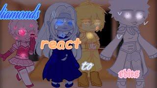 diamonds  react to edits||gacha||steven  universe||◇||