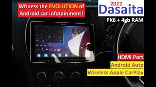 AMAZING Dasaita HDMI 10.2 inch Car Head Unit - Car Tech is Evolving!! Wireless Apple CarPlay - PX6