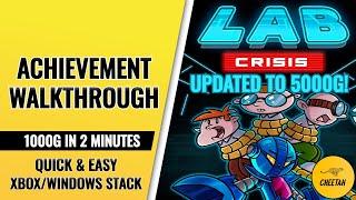 Lab Crisis - UPDATED TO 5000G! Achievement Walkthrough (1000G IN 2 MINUTES)