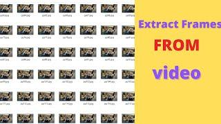 Extract images From Videos using Python | Extract frames using  python opencv