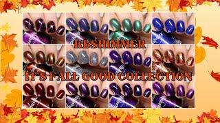 KBShimmer It's Fall Good Collection Live Swatches & Review