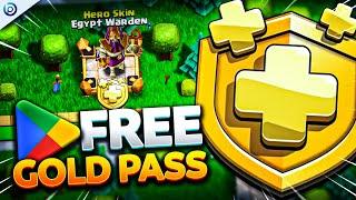 Get Your  FREE GOLD PASS or SKINS Now | Clash of Clans COMPUTER Event