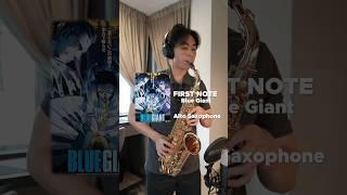 First Note - Blue Giant Sax Cover  #bluegiant #firstnote #saxophone