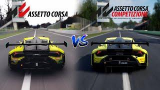 Assetto Corsa VS Assetto Corsa Competizione | Modder VS Developper | LMGT3 Sound Comparison 
