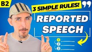  Learn Reported Speech in 15 minutes! (Indirect Speech - Direct Speech)