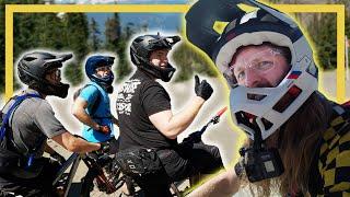 In Over My Head? EWS Whistler Youtuber Challenge // Practice Day