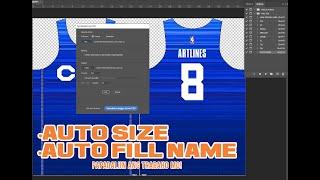 AUTO SIZE AND AUTO FILL NAME