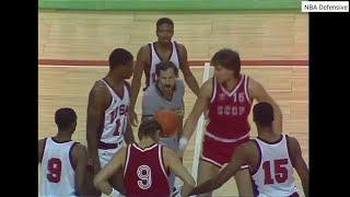 David Robinson vs Arvydas Sabonis / FIBA Basketball World Cup Final 1986