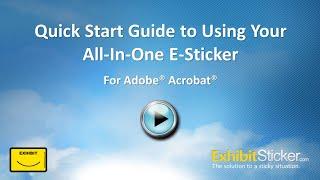 Quick Start Guide to the All-In-One E-Sticker