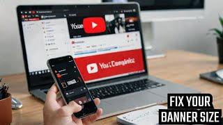 Youtube Channel Banner Size Problem|Youtube Channel Banner size for mobile|#skrtechworld