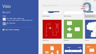 How to create an organization chart using Microsoft Visio 2016