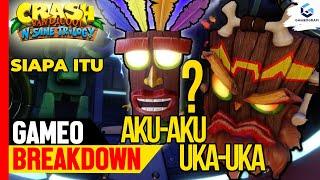 Siapa itu AKU AKU dan UKA UKA? | Crash Bandicoot Character Breakdown