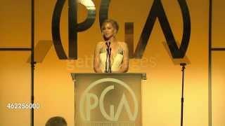 Jennifer Lawrence presenting at Producers Guild Awards!