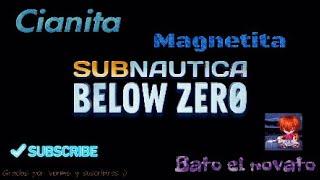 Cianita y magnetita en Subnautica Zero Below , sitio bueno