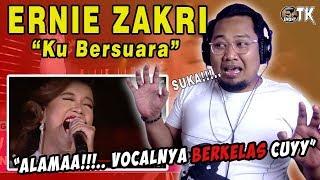 TERBAIK !!! Ku Bersuara - Ernie Zakri - Live | REACTION