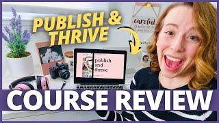 PUBLISH & THRIVE: Self Publishing Course by Sarra Cannon | Review Collab w/ Katlyn Duncan