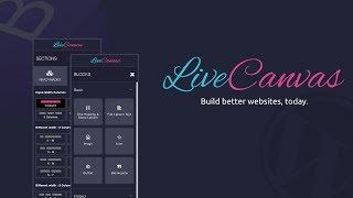 LiveCanvas - The Powerful Bootstrap4 Builder for WordPress