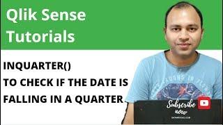 Qlik Sense In Quarter function to check whether the date is falling in a given quarter