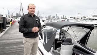 WHITTLEY CR 2080 OB BOAT SHOW 2022 WALK THRU VIDEO