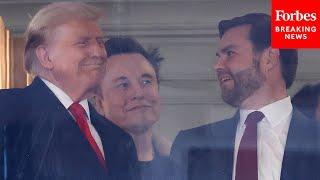 Elon Musk Joins Trump, JD Vance At Army-Navy Game