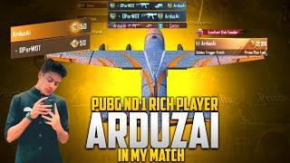 I Killed PUBG RICHEST PLAYER Arduzai In Ace Lobby  Smuk Op | PUBG MOBILE