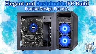 LIVE: PC Computer Build Video  - Fractal Design Focus G #fractal #intel #pcbuild