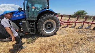 Tezekli Toprakta Kullanım Testi ( New Holland TR6.170 S )